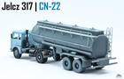 Jelcz 317 + Cysterna CN-22 - 1/72 (4)