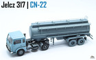 Jelcz 317 + Cysterna CN-22 - 1/120 (2)