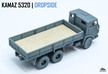 Kamaz 5320 Skrzyniowy - 1/72