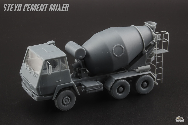 Steyr Betoniarka 6x4 - 1/72 (2)