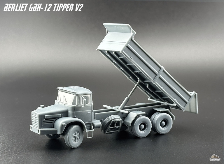 Berliet GBH-12 6x4 Wywrotka V2 - 1/87 (1)