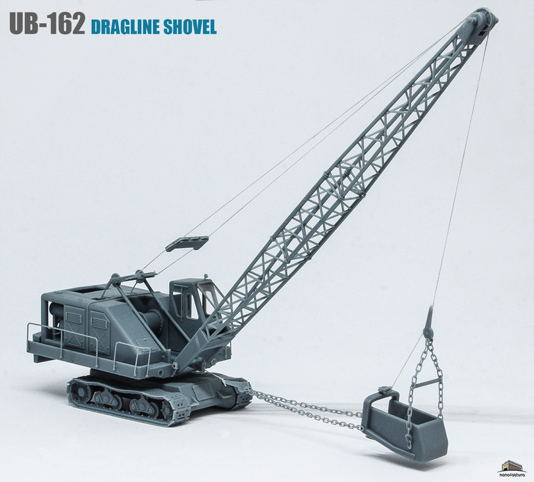 Koparka Linowa Universal Bagger UB-162 Łycha - 1/120 (1)